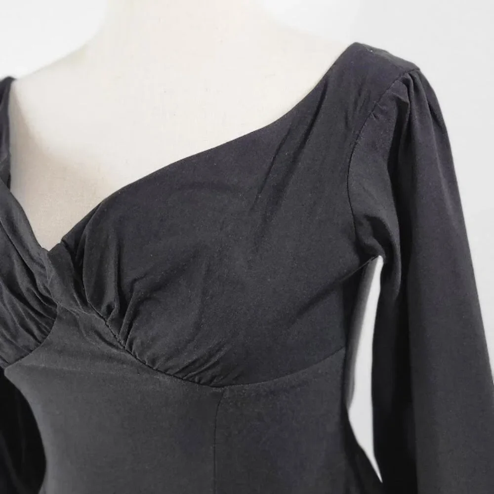 TOPSHOP bengaline off-the-shoulder top Sz 6 NEW - Picture 3 of 9